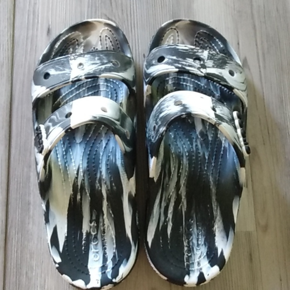 Crocs classic sandal double strap
